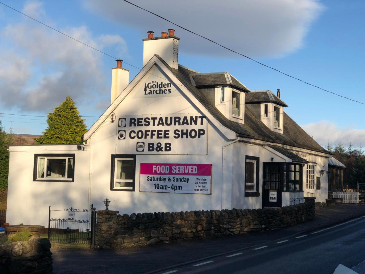 The Golden Larches Bed & Breakfast Lochearnhead Exterior photo